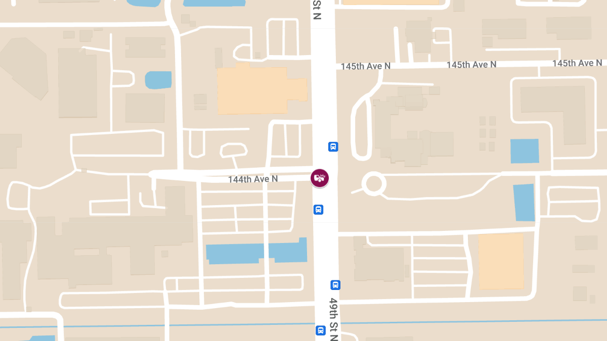 Injury Crash Reported at 144th Ave N & 49th St N