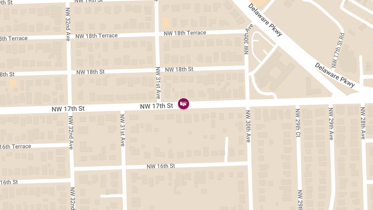 Injury Crash Reported at 3001 NW 17th St