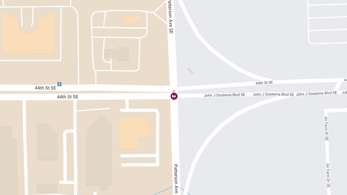 Injury Crash Reported at 44th St & Patterson Ave