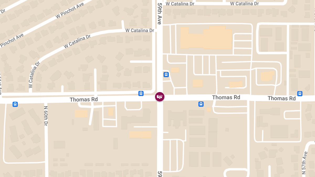 Injury Crash Reported at 59th Ave & Thomas Rd