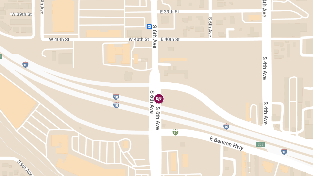 Injury Crash Reported at 6th Ave & I-10