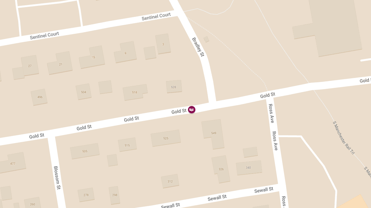 Injury Crash Reported at 725 Gold St Near Walmart