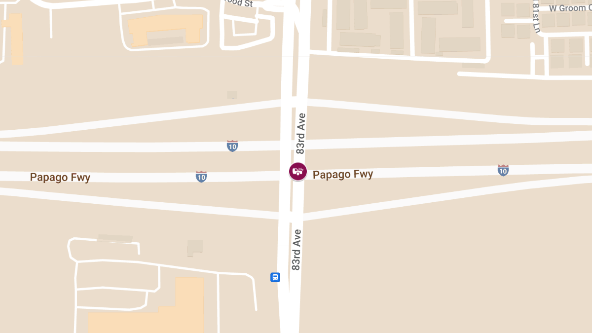 Injury Crash Reported at 83rd Ave & I-10