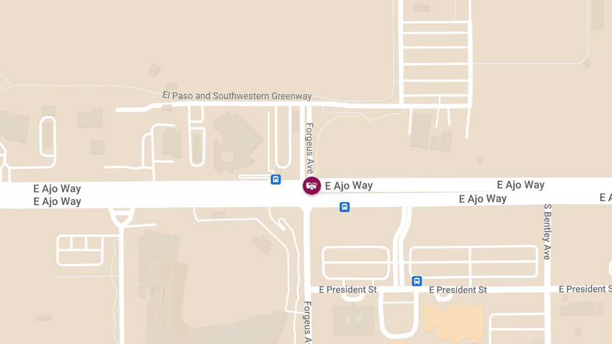Injury Crash Reported at Ajo Way & Forgeus Ave