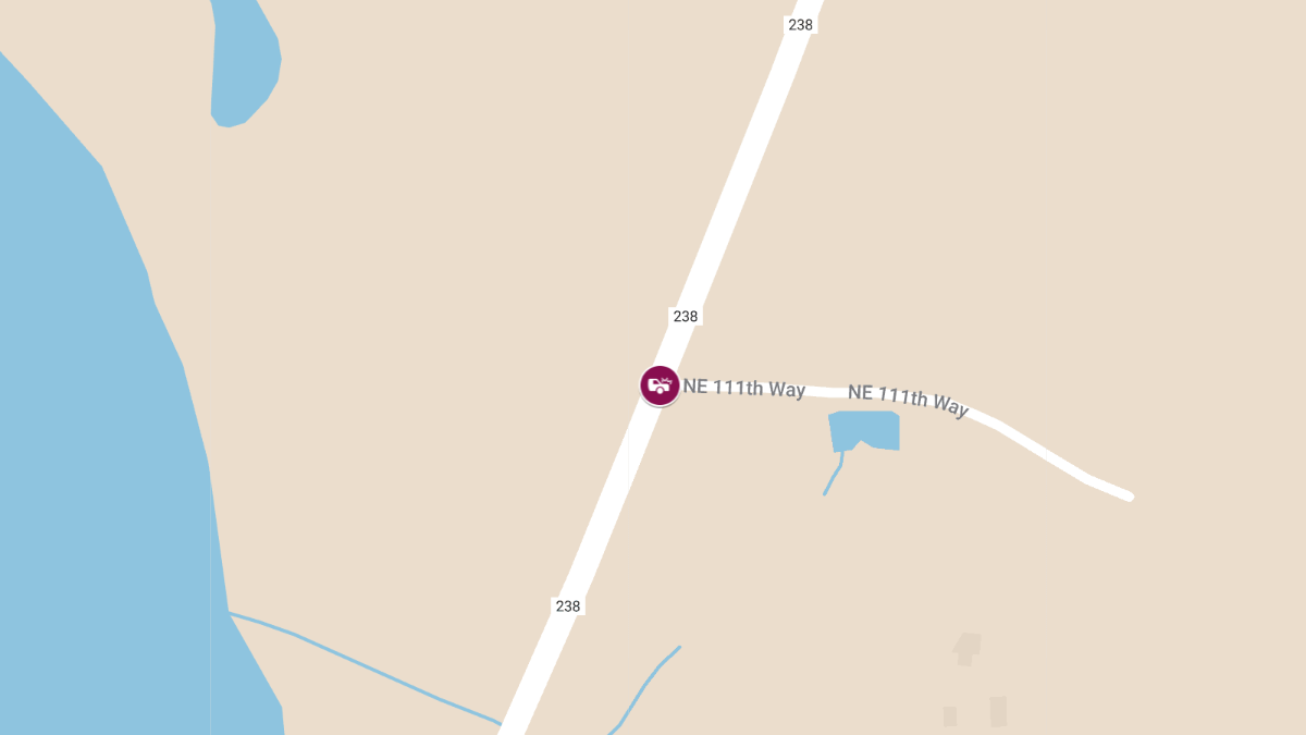 Injury Crash Reported at CR-238 & NE 111th Way