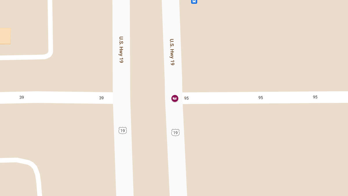 Injury Crash Reported at CR-95 and US-19
