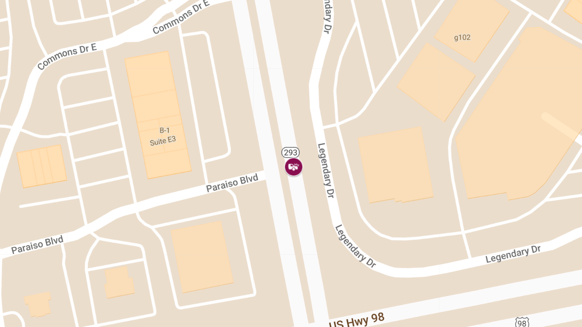 Injury Crash Reported at Commons Dr E & SR-293