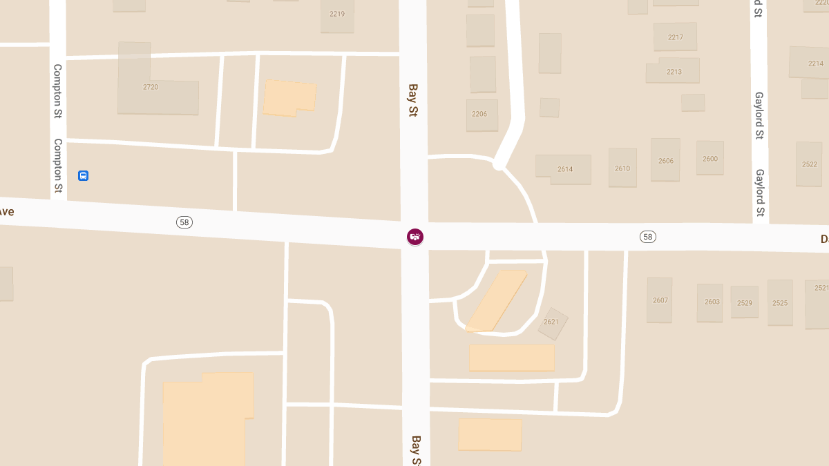 Injury Crash Reported at Davenport Ave & Bay Rd