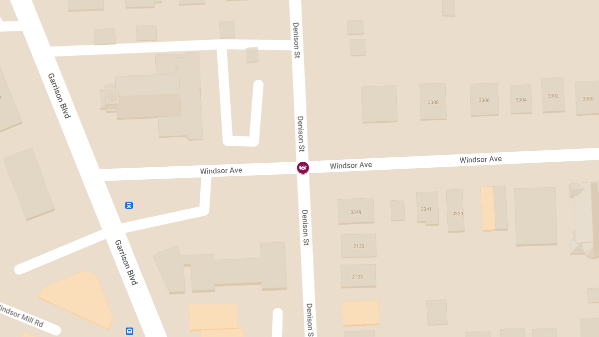 Injury Crash Reported at Denison St & Windsor Ave