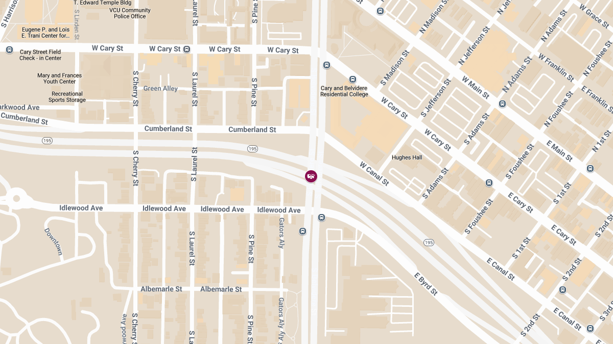 Injury Crash Reported at Downtown Expy & S Belvidere St