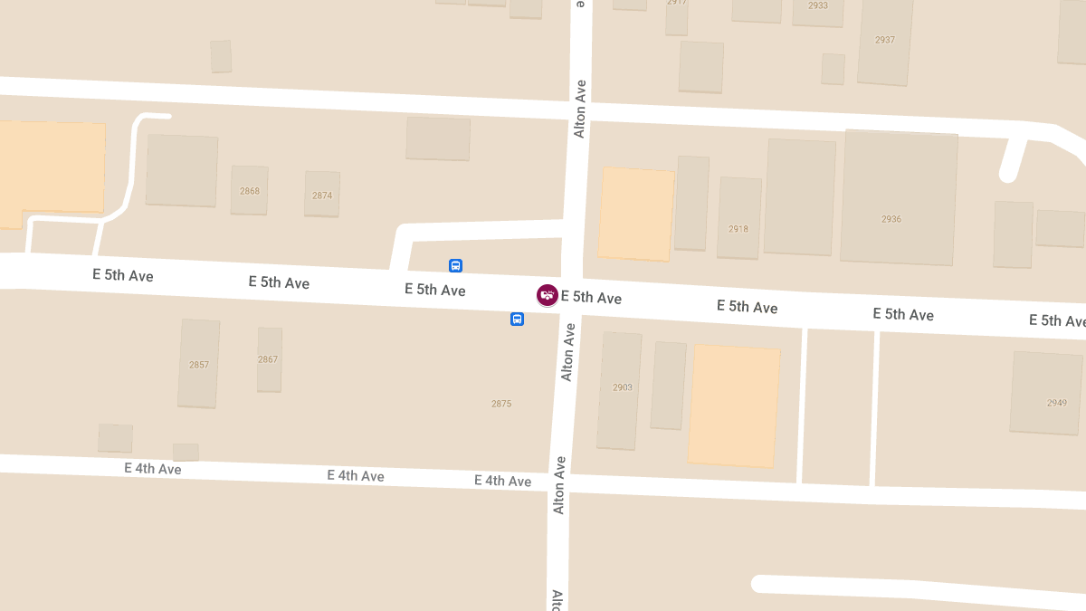 Injury Crash Reported at E 5th Ave & Alton Ave