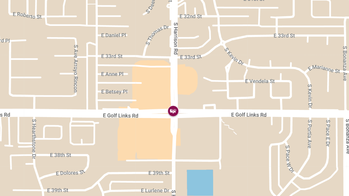 Injury Crash Reported at E Golf Links Rd & S Harrison Rd