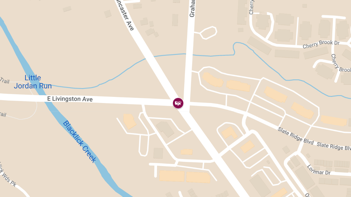 Injury Crash Reported at E Livingston Ave & Columbus Lancaster Rd