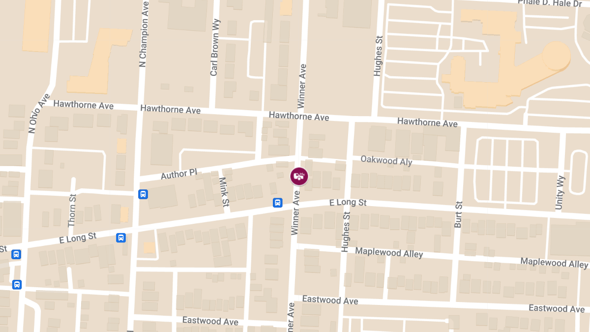 Injury Crash Reported at E Long St & Winner Ave