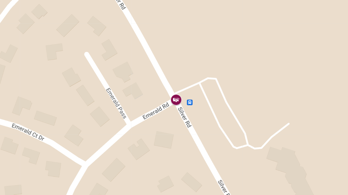 Injury Crash Reported at Emerald Rd & Silver Rd