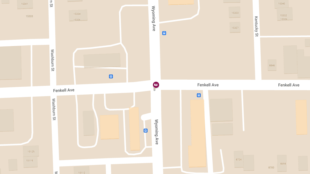 Injury Crash Reported at Fenkell St & Wyoming St