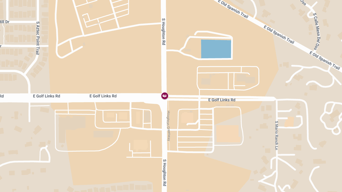 Injury Crash Reported at Golf Links Rd & Houghton Rd