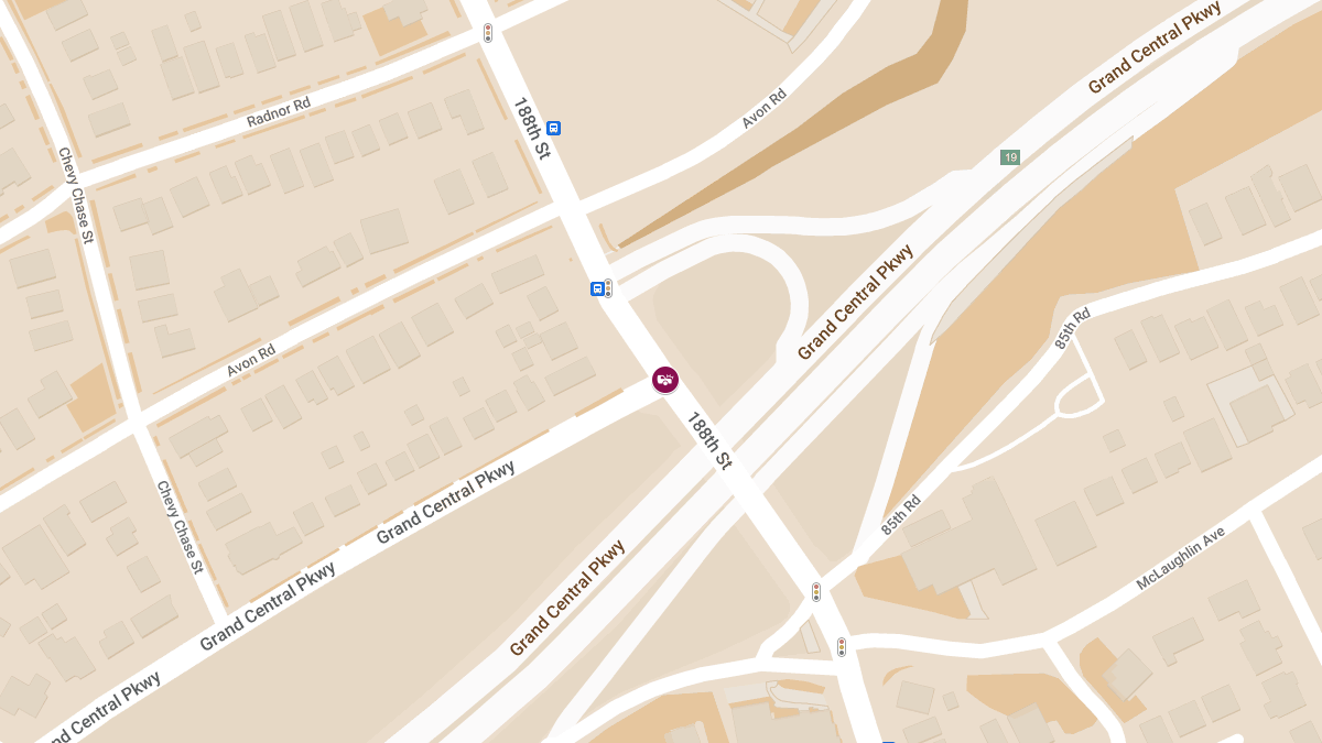 Injury Crash Reported at Grand Central Pkwy E & 188th St