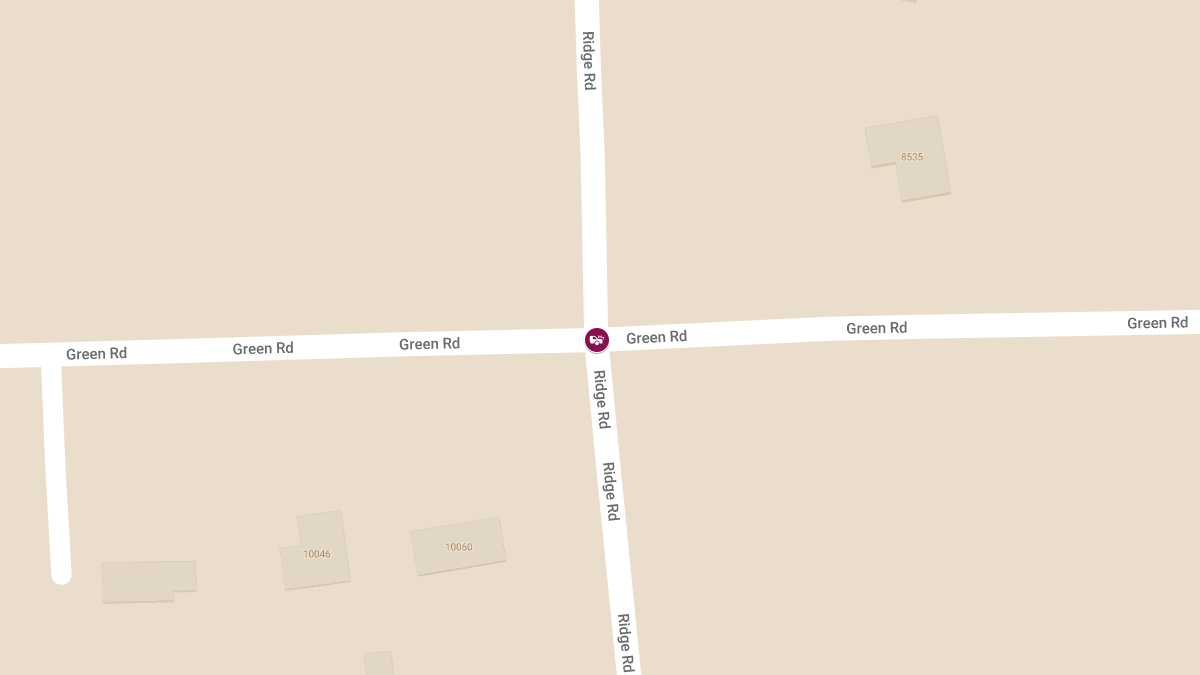 Injury Crash Reported at Green Rd & Ridge Rd