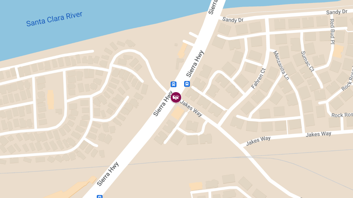 Injury Crash Reported at Jakes Way & Sierra Hwy