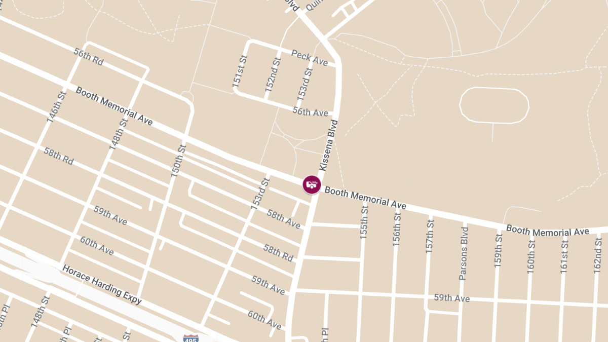 Injury Crash Reported at Kissena Blvd & Booth Memorial Ave