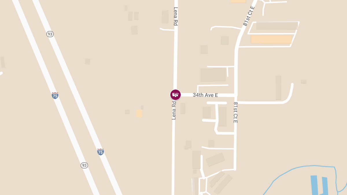 Injury Crash Reported at Lena Rd and 34th Ave E