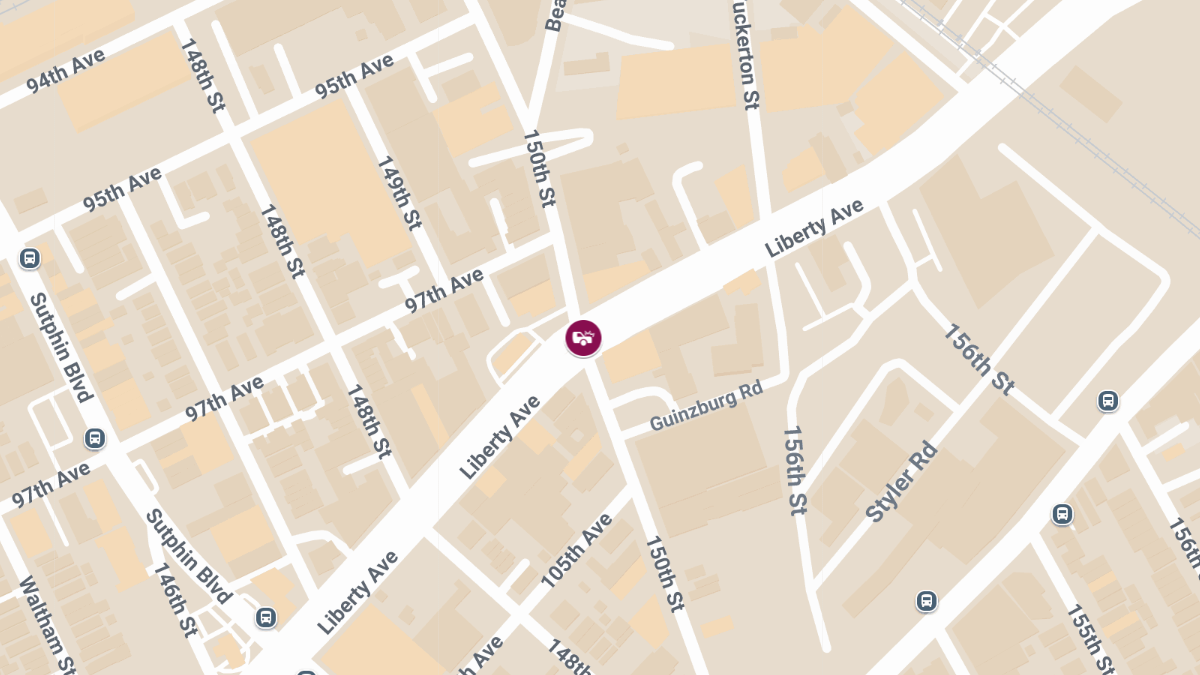 Injury Crash Reported at Liberty Ave & 150th St