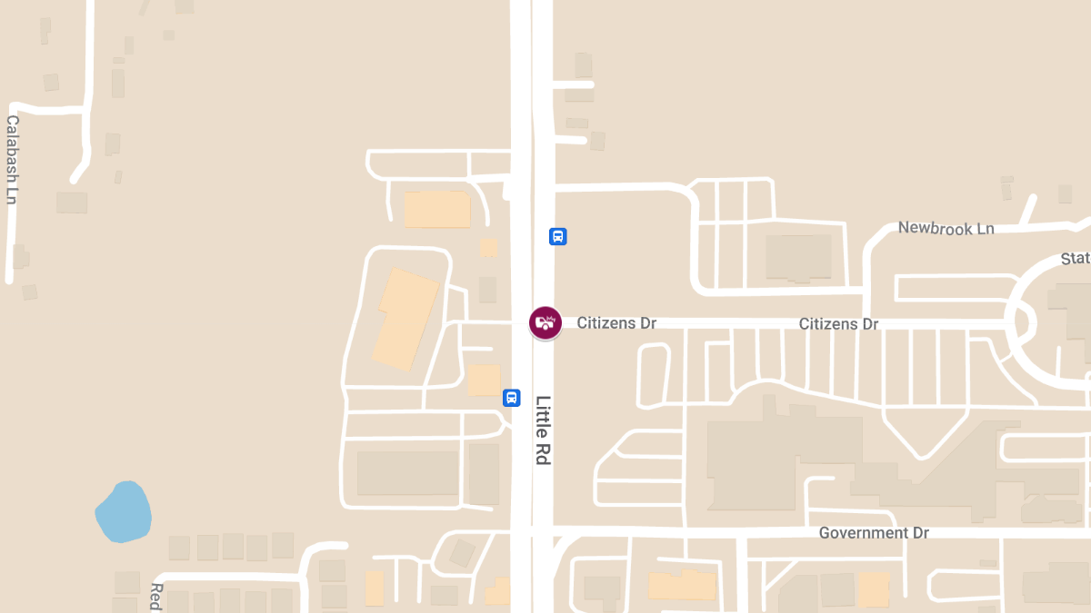 Injury Crash Reported at Little Rd & Citizens Dr