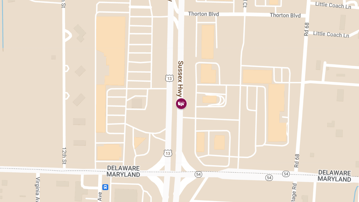 Injury Crash Reported at M&T Bank on Sussex Hwy