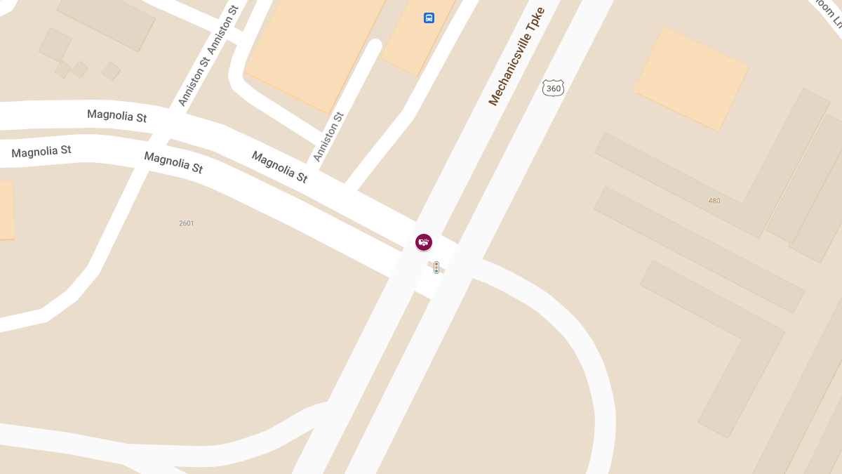 Injury Crash Reported at Mechanicsville Tpke & Magnolia St