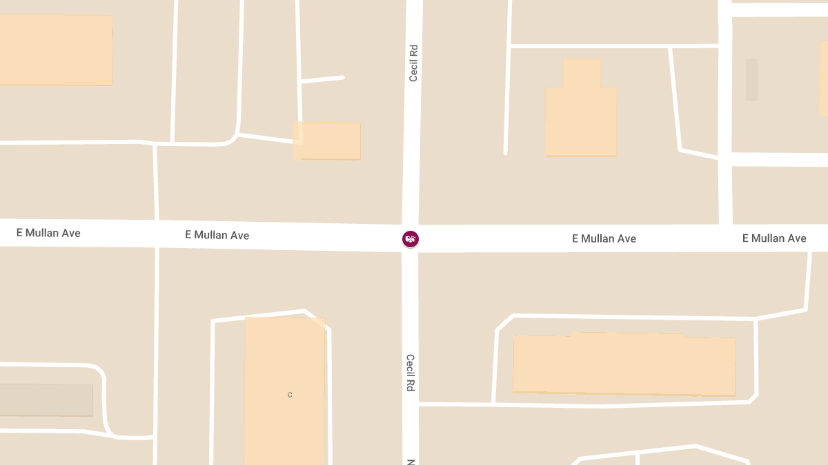 Injury Crash Reported at Cecil Rd & Mullan Ave