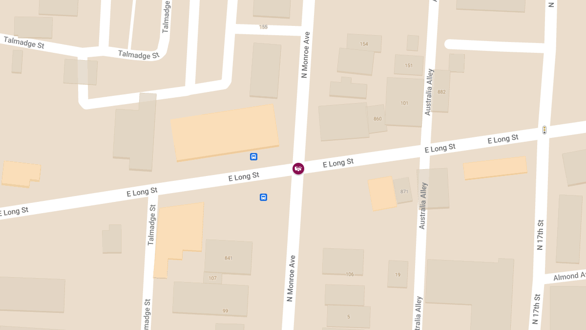Injury Crash Reported at N Monroe Ave & E Long St