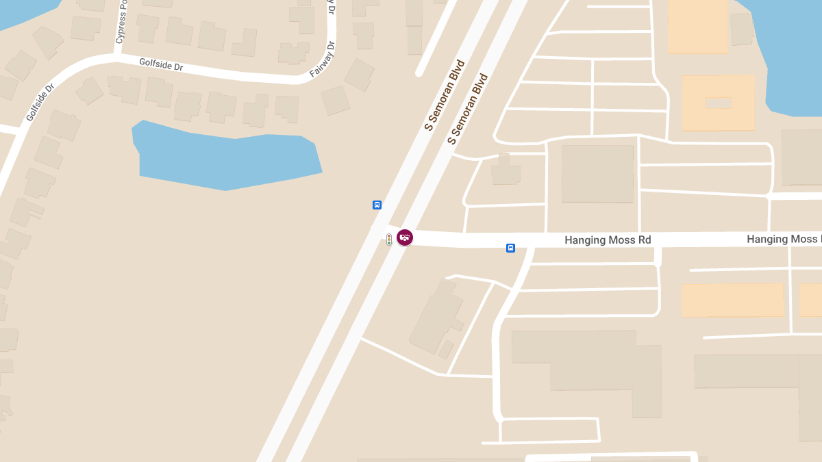 Injury Crash Reported at N Semoran Blvd and Hanging Moss Rd