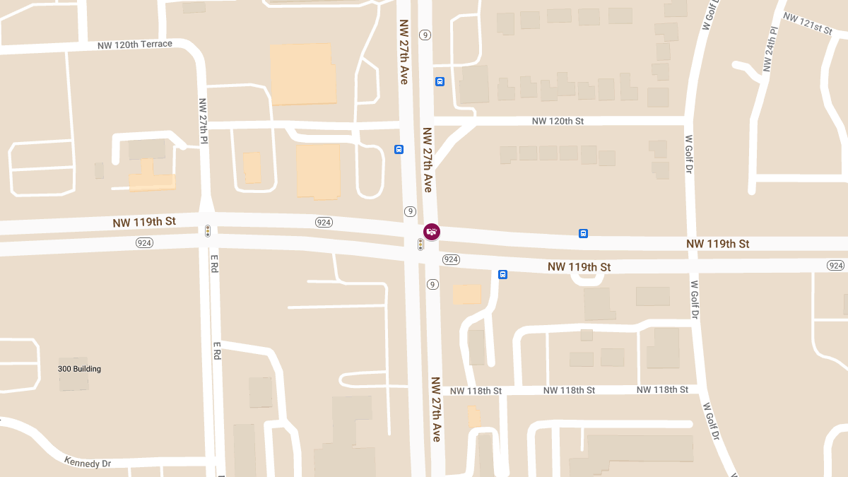 Injury Crash Reported at NW 27th Ave & NW 119th St