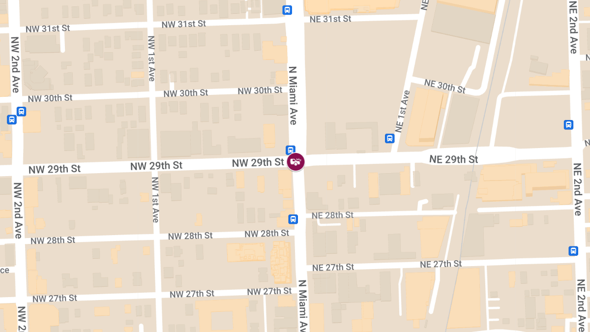 Injury Crash Reported at NW 29th St & N Miami Ave