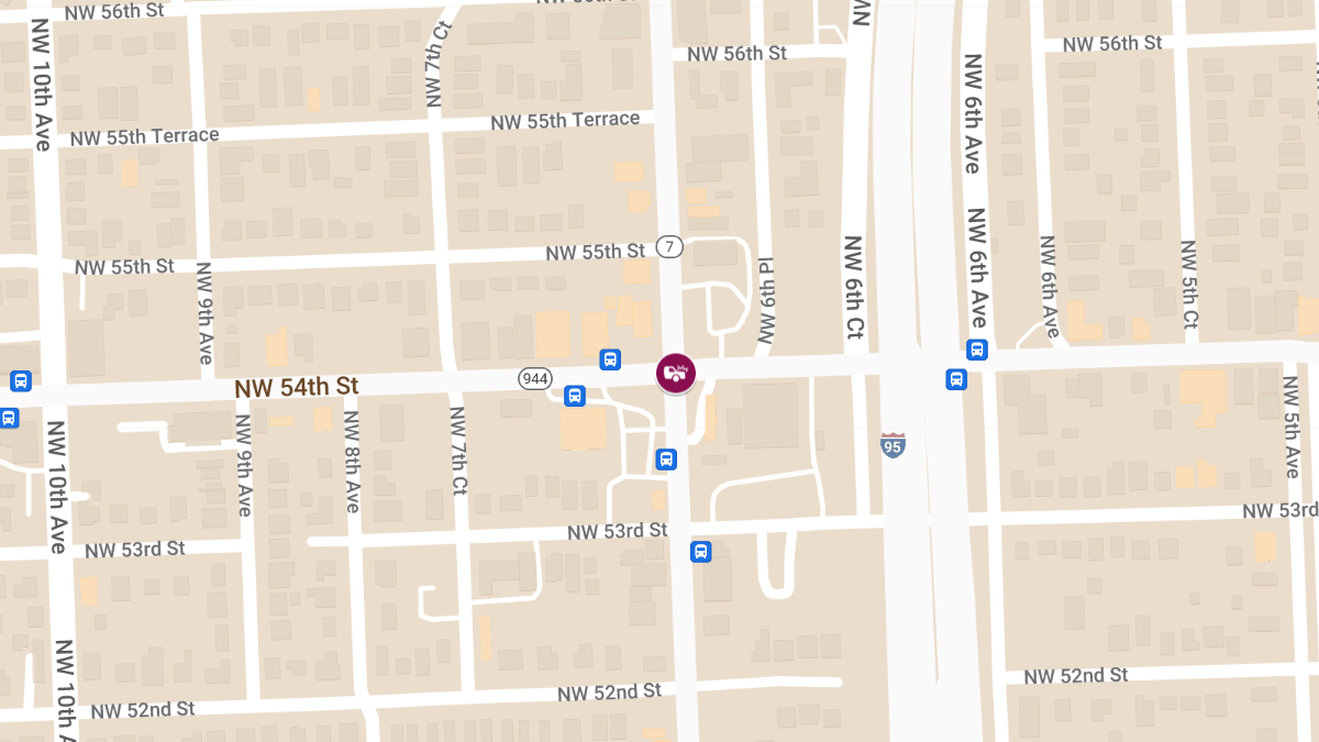 Injury Crash Reported at NW 7th Ave & NW 54th St