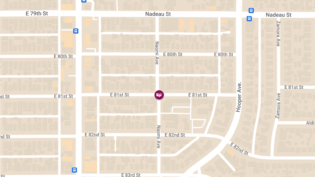Injury Crash Reported at Naomi Ave & E 16th St