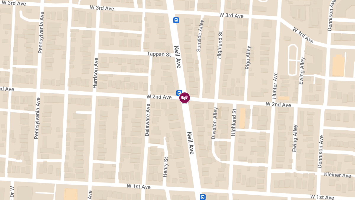 Injury Crash Reported at Neil Ave & W 2nd Ave