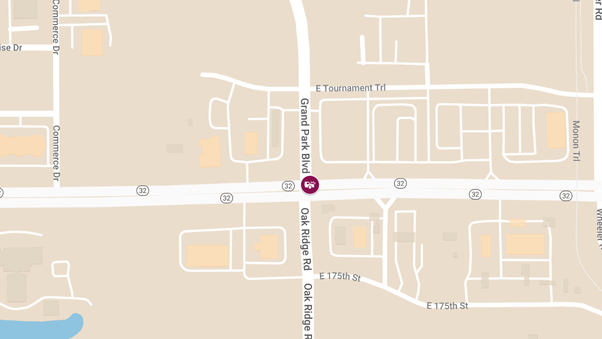 Injury Crash Reported at Oak Ridge Rd & E SR-32