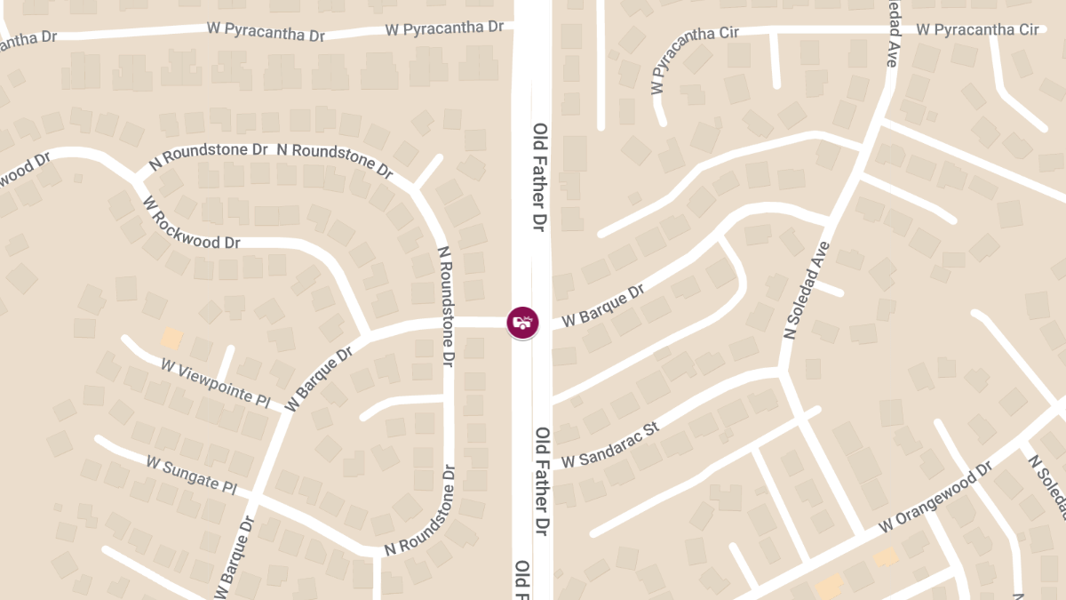 Injury Crash Reported at Oldfather Dr & Barque Dr