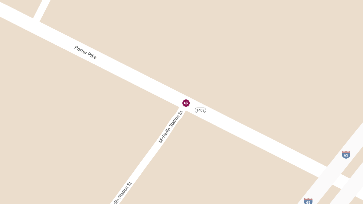 Injury Crash Reported at Porter Pike & McFaddin Station