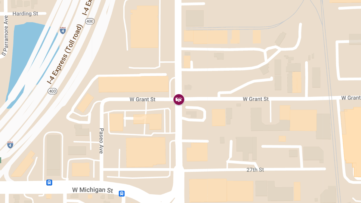 Injury Crash Reported at S Division Ave & W Grant St