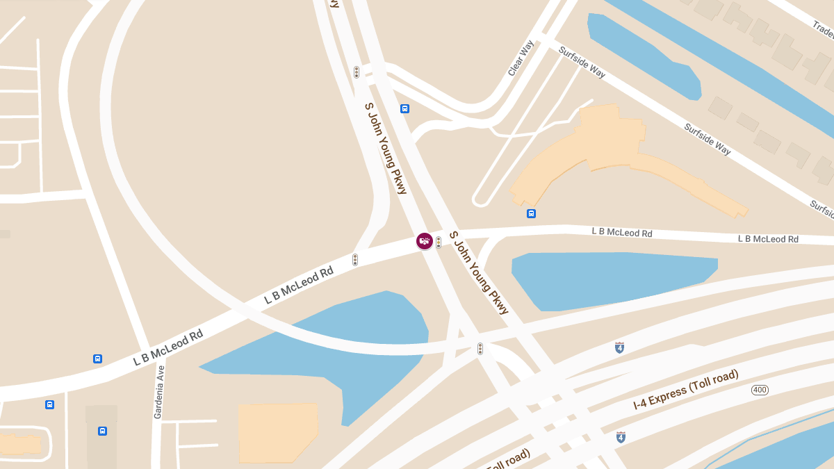Injury Crash Reported at S John Young Pkwy & L B McLeod Rd