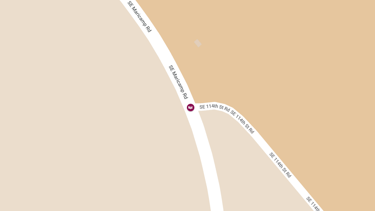 Injury Crash Reported at SE 114th St Rd and SE Maricamp Rd
