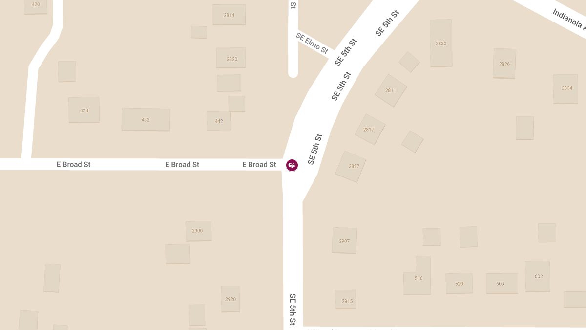 Injury Crash Reported at SE 5th St & Broad