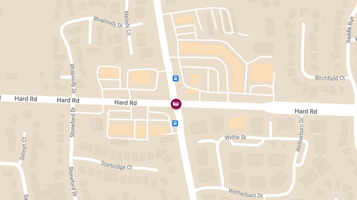 Injury Crash Reported at Smoky Row Rd & Hard Rd