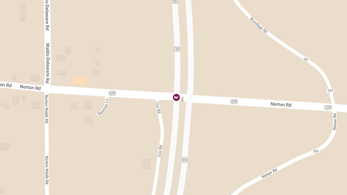 Injury Crash Reported at US Hwy 23 N & SR 229