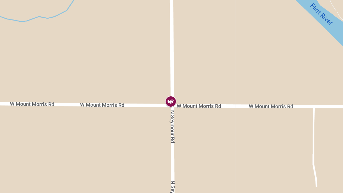 Injury Crash Reported at W Mt Morris Rd & N Seymour Rd