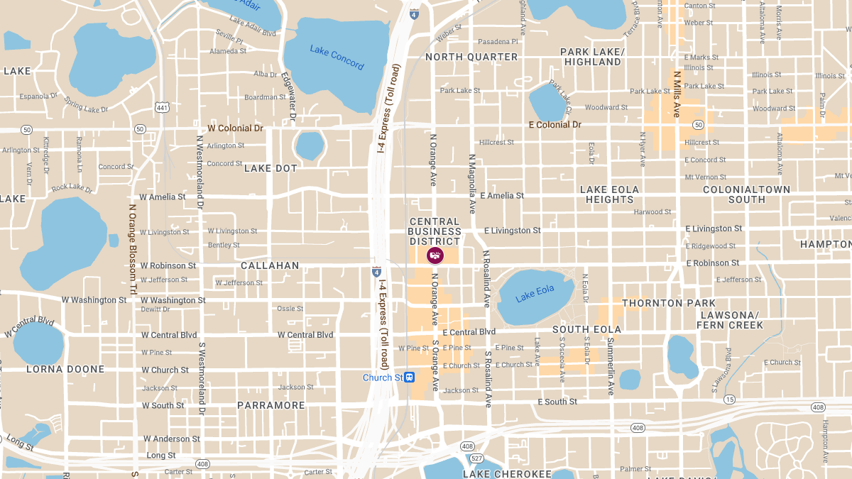 Injury Crash Reported in Central Business District