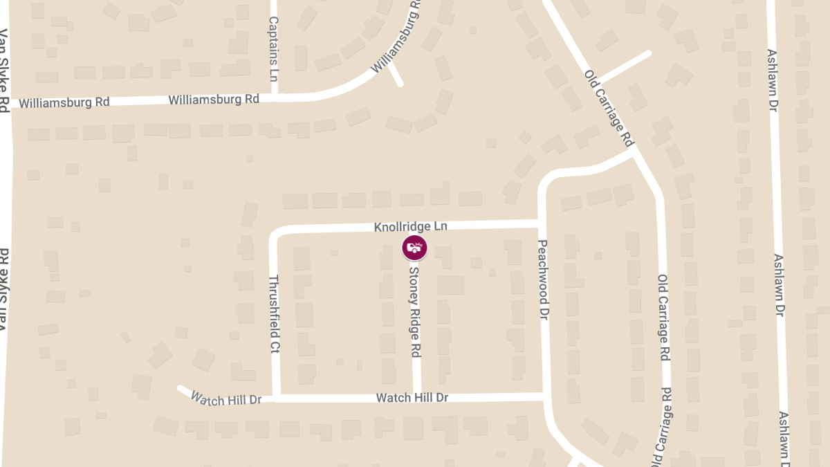Injury Crash Reported on 4469 Stoney Ridge Rd